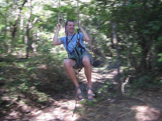 Ziplining in the Guanacaste Province